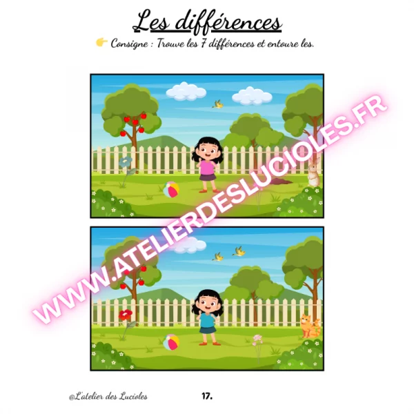 Livret d'apprentissage ( 3 à 6 ans ) – Image 4