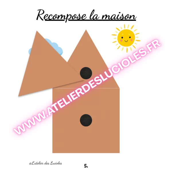 Livret d’apprentissage THEME : Les formes & les couleurs ( 12 à 18 mois) – Image 3